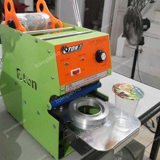 Mesin Cup Sealer Sealer Cup Mesin Press Cup Khusus Gelas Aqua