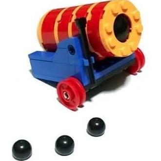 Lego Original Part Out 76035 Cannon + Stiker + Buku Manual Via Email