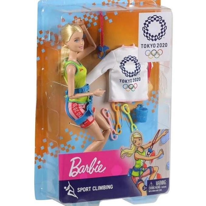 Barbie sport climbing olympic Tokyo 2020