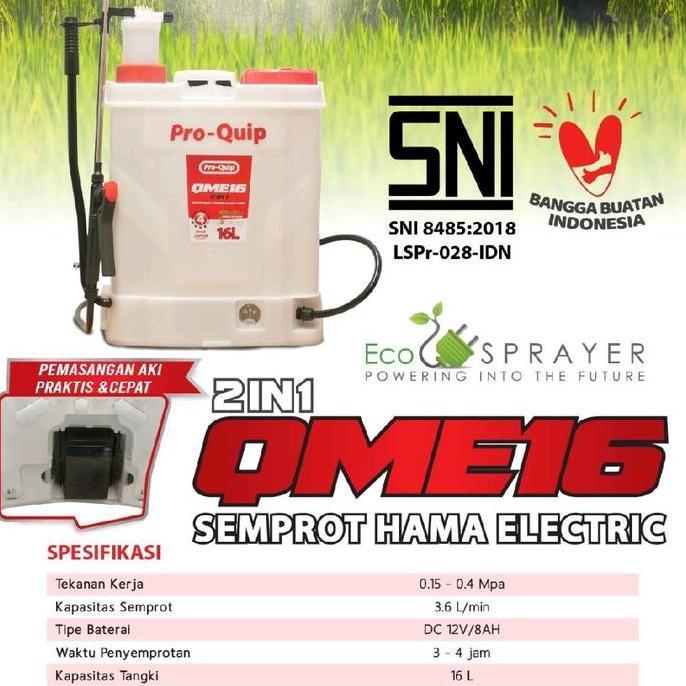 Qme 16 SPRAYER AKI 2 IN 1 PRO QUIP KNAPSACK