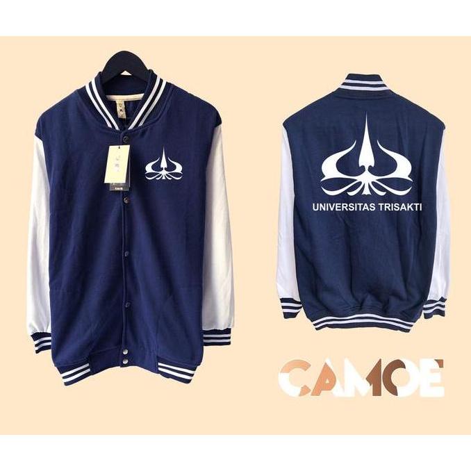DS45 - Jaket Baseball Varsity Universitas Trisakti