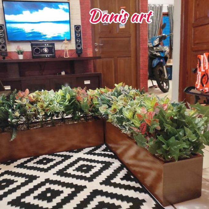 Terlaris Set Planter Box / Wood Planter Box / Pot Kotak Kayu Tanaman