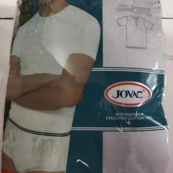 DS365 - Kaos Oblong Pria Kancing Jovac / Grosir / Oblong Kancing Pria