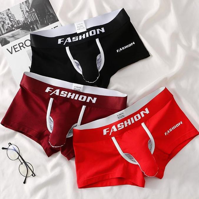 DR175 - LC celana dalam cowok 469 VK3 - model boxer dengan belalai