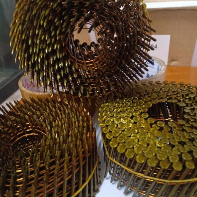 Paku Coil Ulir/Paku Palet Uk 2.3Mmx50Mm.Paku Tembak Cn 55  Sale