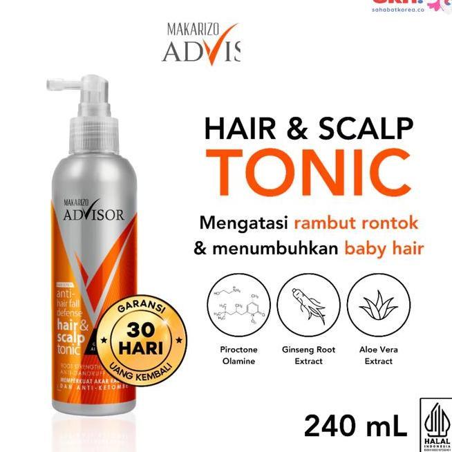 Hair Tonic Makarizo 145 Ml Makarizo Hair Tonic Hair Tonic Penumbuh Rambut Hair Tonic Rambut Rontok M