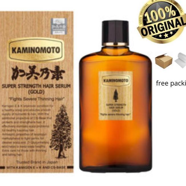 Kaminomoto Hair Growth Tonic Gold Hair Growth Serum Jepangbpom