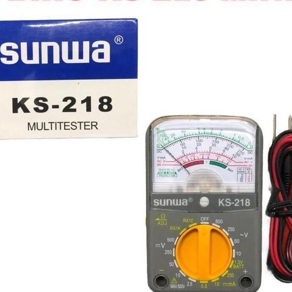 AVOMETER/TESTER SUNWA 218 DUS BIRU