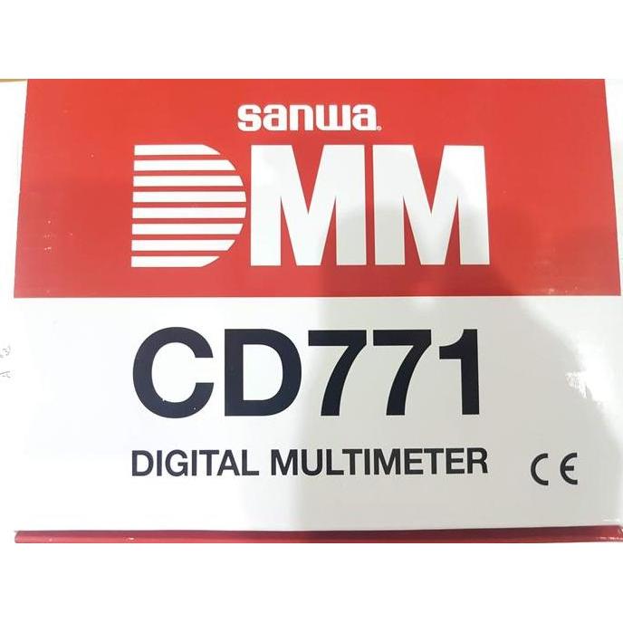 AVOMETER CD771 / Multimeter DIgital SANWA CD771 / CD-771 / CD 771