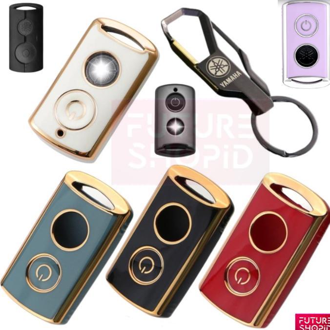 New Cover Remote Yamaha Nmax / Aerox / Lexi / Fazzio / Freego / Filano 2025/2024 + Gantungan Kunci /