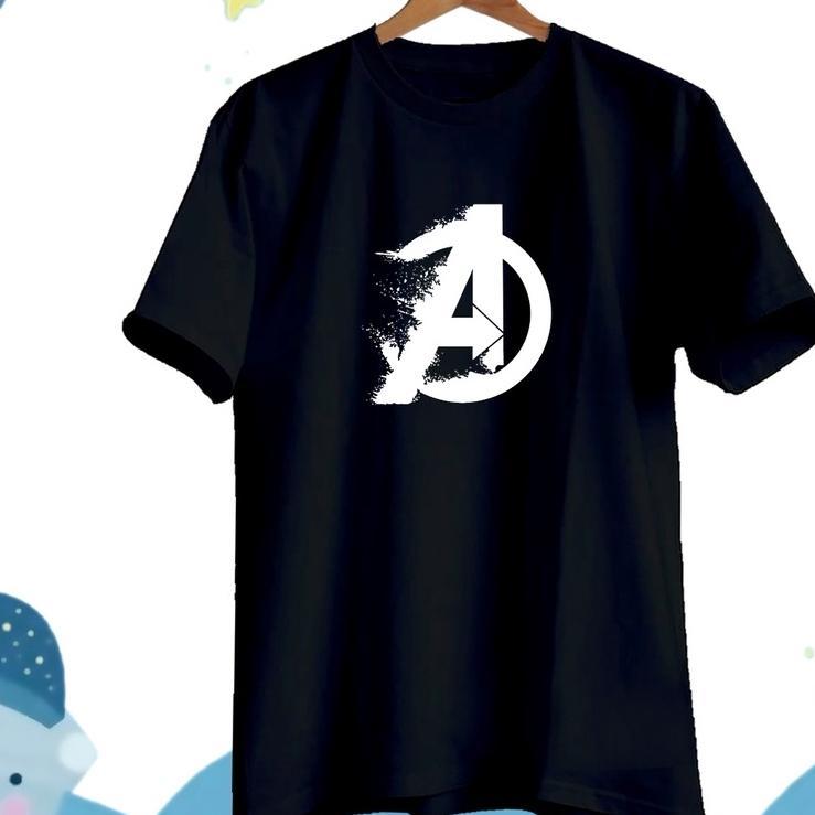 KAOS ANAK DISTRO LAKI LAKI COWOK LENGAN PENDEK AMERICA AVENGERS SIZE JUMBO USIA 10-13 TAHUN D129 D13