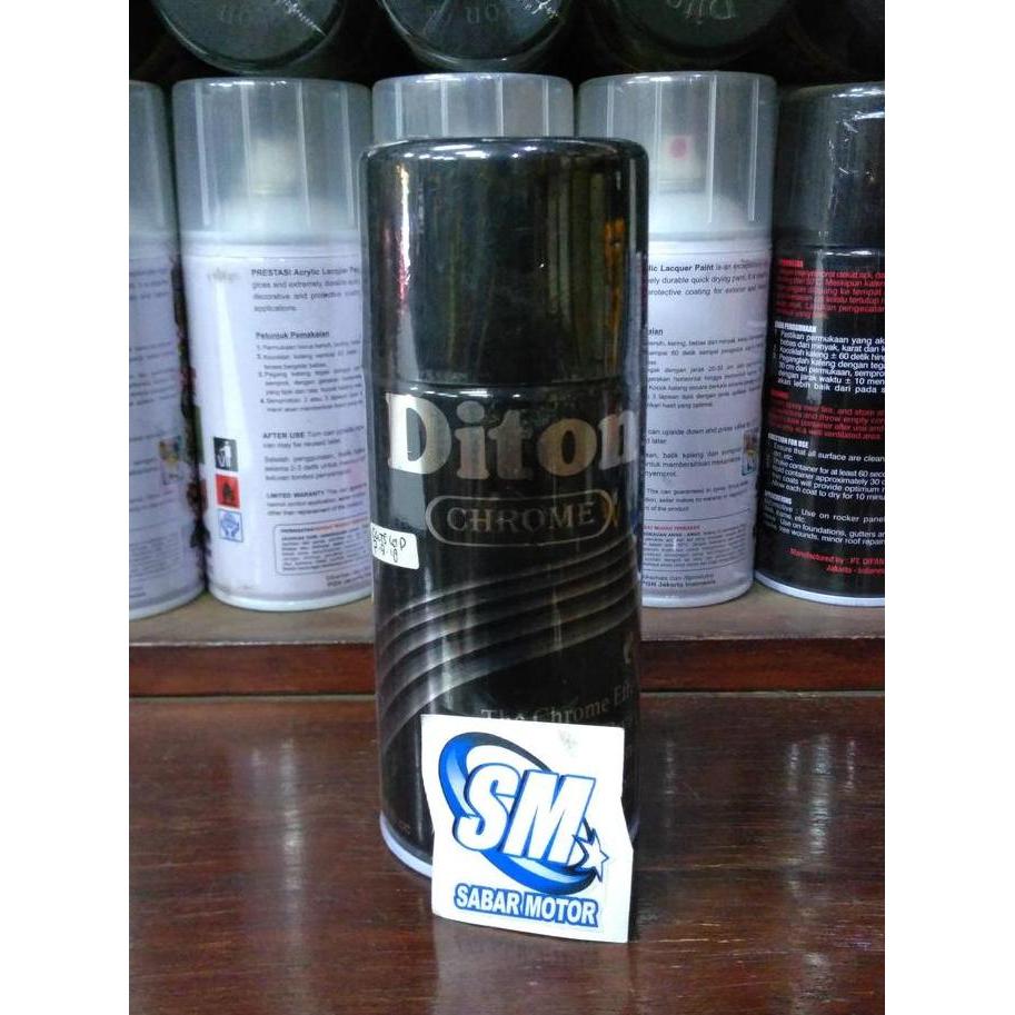 Pilok / Pilox Diton Chrome 300cc - Cat Semprot Diton Diton Chrome