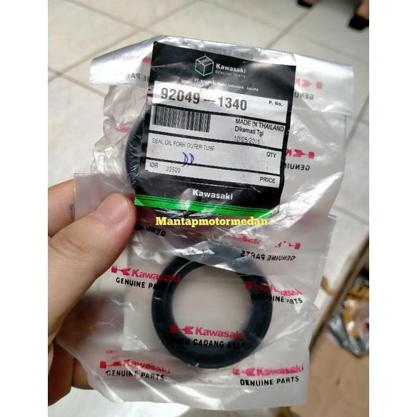 Seal Shock + Seal Tutup Debu Abu Tutup Shock 1 Set Kawasaki Ninja KLX