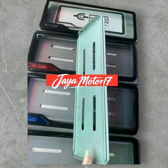Cover Plat Nomor Gamido Bahan Besi Dudukan Tutup Nomor Kotak cover plat nomor motor murah motorcycle