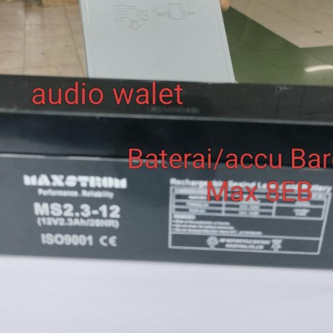 Accu Baterai Baretone Max 8EB Max8EB