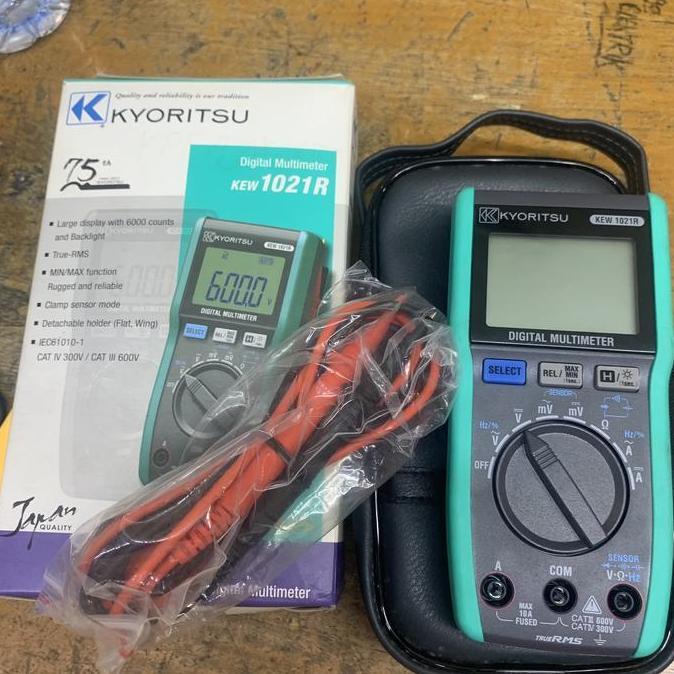 Kyoritsu KEW 1021R True RMS digital multimeter 1021 R ganti kew 1020R