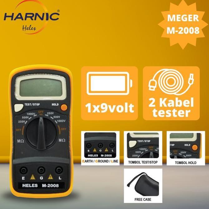 Multi Tester Digital - Meger - HLM 2008 Original Heles