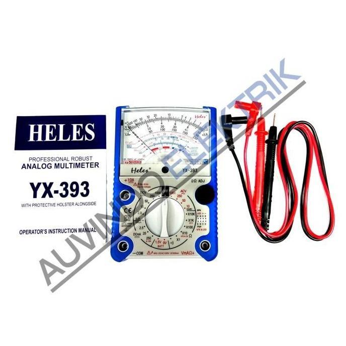 Multimeter Heles YX393 Multitester Avometer Analog yx-393 YX 393