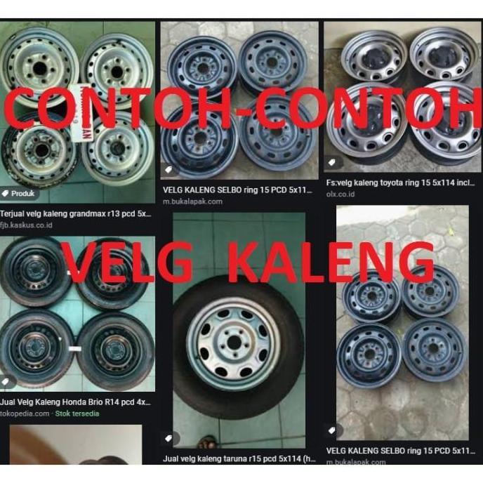 KVPH13 - Tutup Dop Roda Tutup Velg Mobil Cover Dop VELG Mobil Ring 13