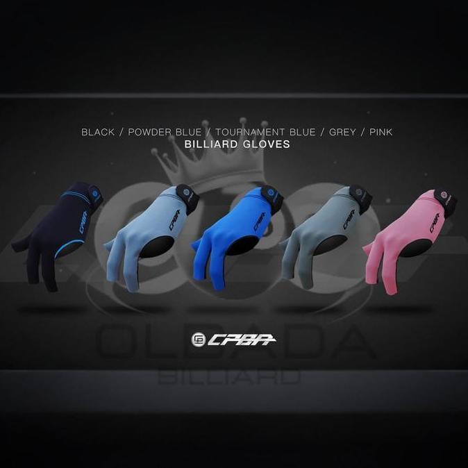 CPBA Gloves PRO Billiard | Sarung Tangan Billiard CPBA PRO