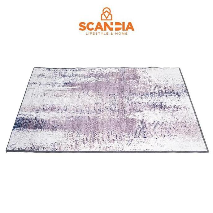 Terlaris SCANDIA Rug Artholic Abstract 100x150Cm - Modern Karpet Kecil Nyaman Ruang Tamu Permadani A