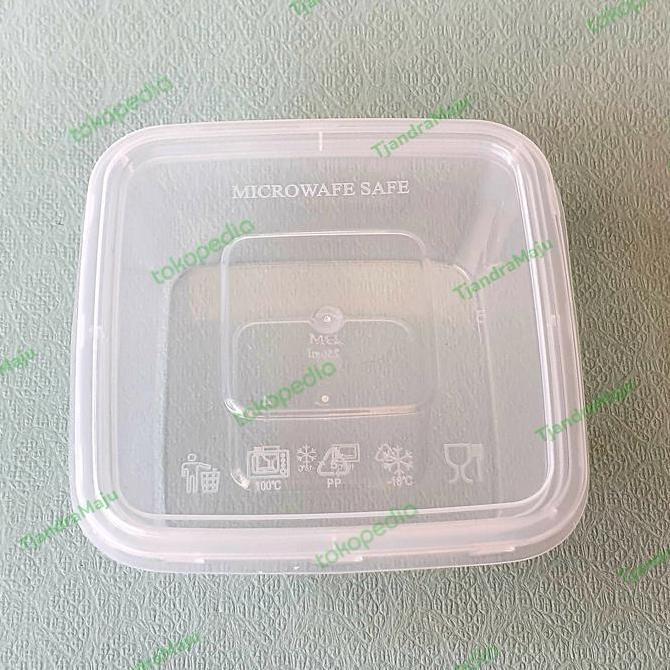 TERMURAH KOTAK MAKANAN/THINWALL SQUARE DM 250ML/250 ML