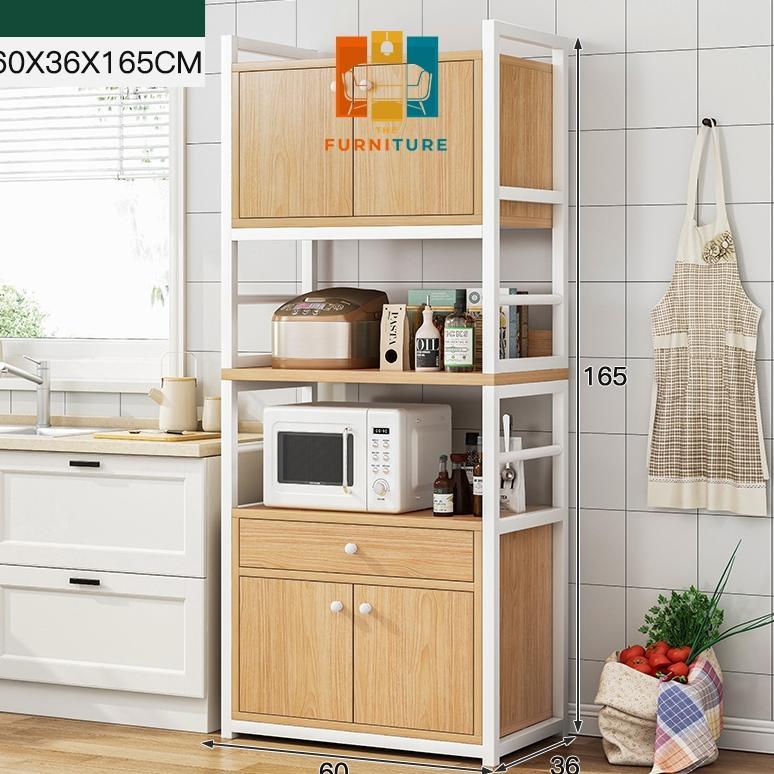 Homedoki Kitchen - Rak Microwave Rak Penyimpanan