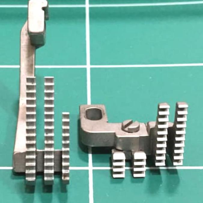 Feed dog gigi mesin jahit obras Industri 4 benang elnoss typical 747