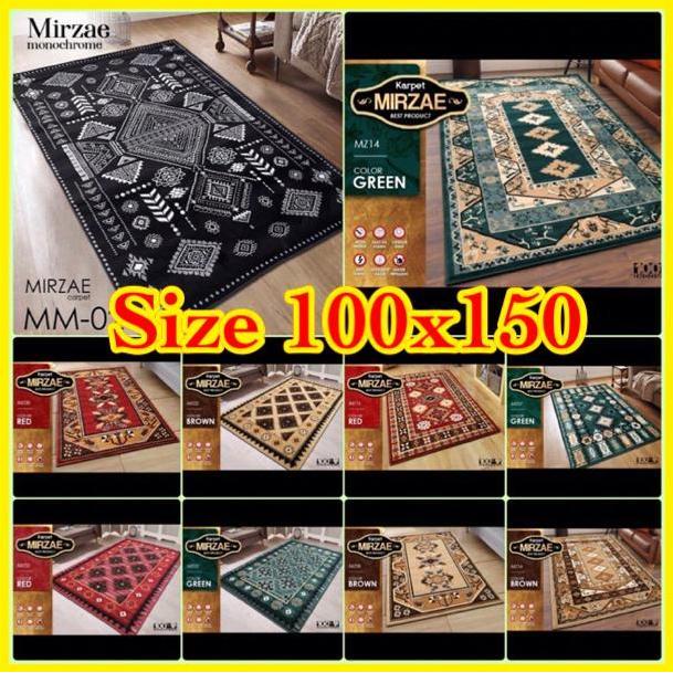 Promo Karpet bulu/karpet lantai classic "Mirzae" 100x150 COD