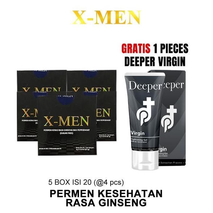 XMEN Permen Stamina Pria Orinal BPOM Permen Kesehatan Pria XMEN Permen X MEN