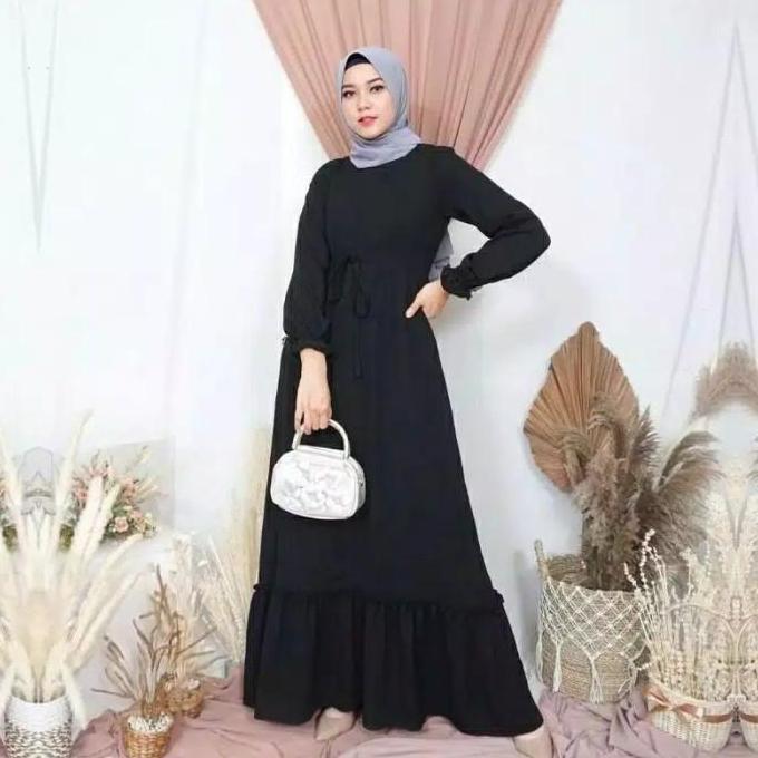 Terbaru Gamis Wanita Terbaru Khumari Gamis Putih Polos Syar'I Gamis Remaja