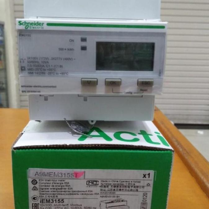 SCHNEIDER KWH METER IEM3155