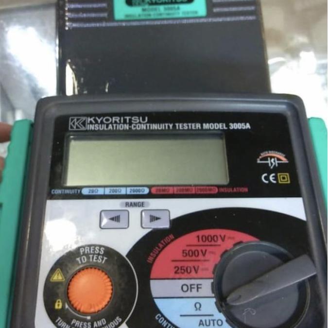 KYORITSU 3005A MEGGER INSULATION TESTER