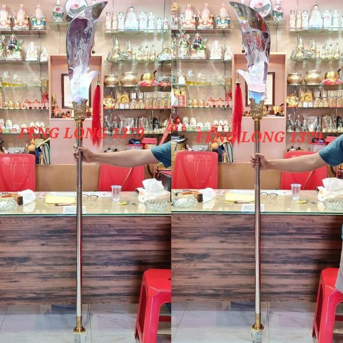 Guan Dao | Golok Cosplay Guan Gong | Guan Yu Stainless Steel