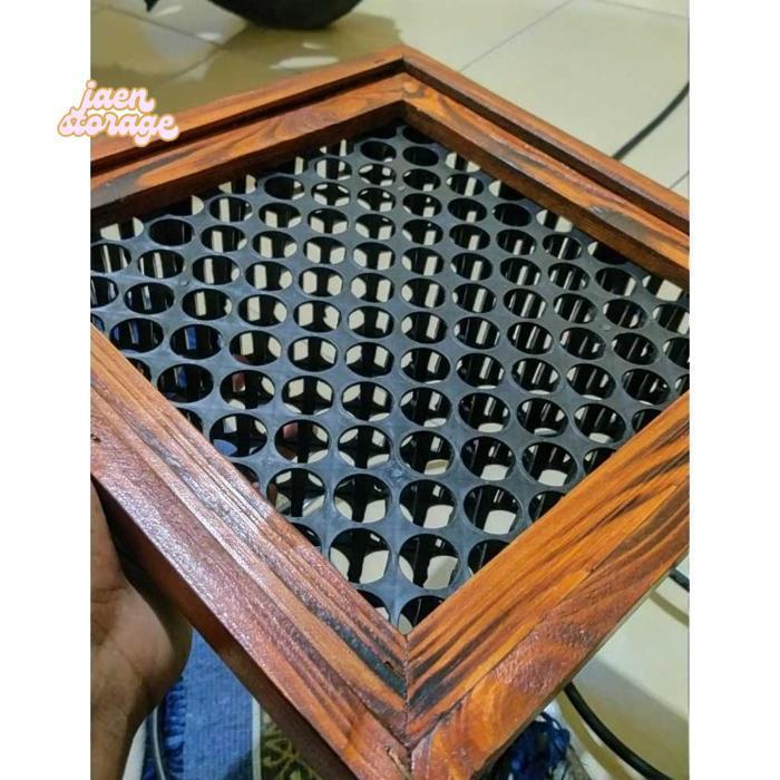 hj-54 LIS DOBEL FRAME PLATYCERIUM DRAINASE 33X33 CM 40X40 CM FRAME/PLUS DRAINASE CELL Berkualitas
