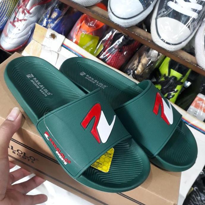 New  sandal karet pria merk Pakalolo original green