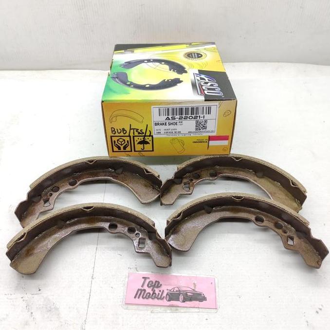 HISOKA Brake Shoe Kampas rem Belakang Hijet 1000 Zebra Espass AS 22021 ASCO