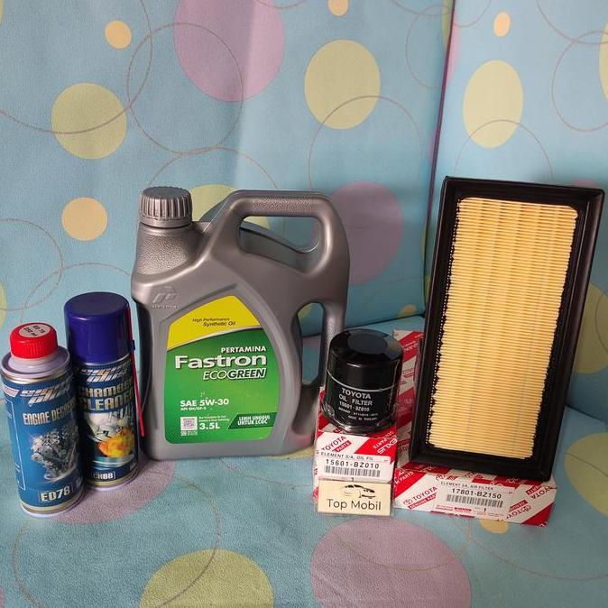 NEFERPITOU Paket service oli Fastron Eco 5W-30 New Yaris Avanza Xenia dual vvti