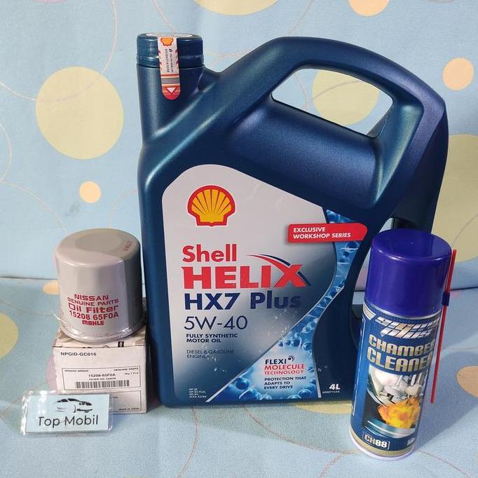 NEFERPITOU Paket oli Shell HX7 5W-40 Nissan March Datsun Go Almera (3)