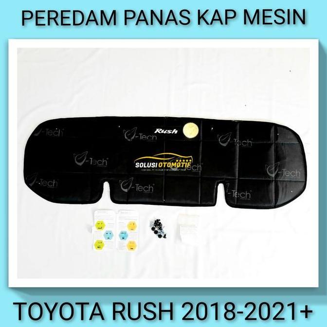 DR309 >> TOYOTA RUSH New 2018-2020+ Peredam Panas Kap Mesin Mobil VTECH + Klip