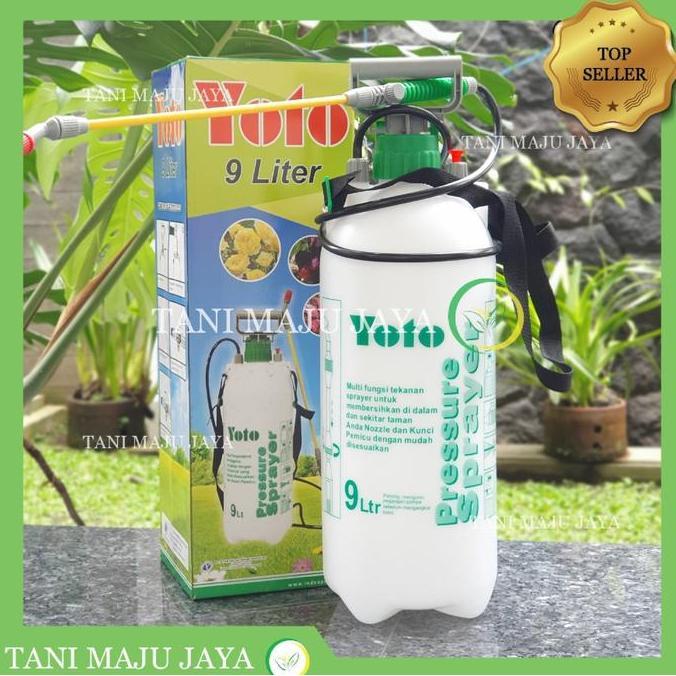 Hand Sprayer Yoto 9 Liter Alat Tangki Semprot Tanaman Disinfektan