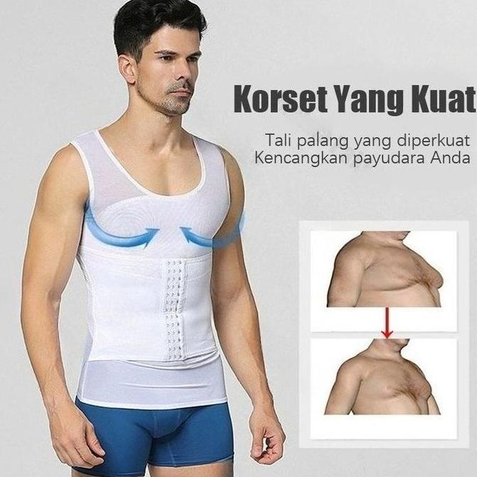 Menegapkan Punggung Memperbaiki Postur Tubuh Dan Meratakan Dada Korset Pita Perut Korset Pria Belly 