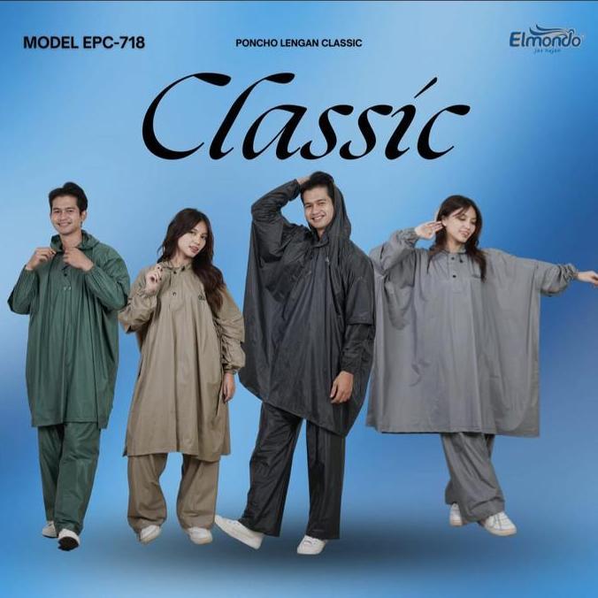 Elmondo Jas Hujan Setelan - ELMONDO-718 CLASSIC