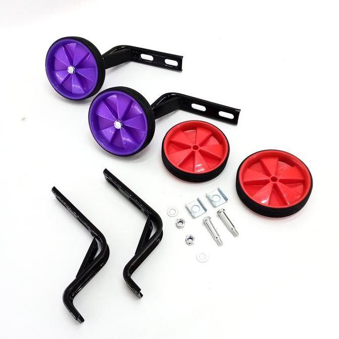 roda bantu samping sepeda anak 12 / 16 inchi mini bmx lipat / roda 3 TEB