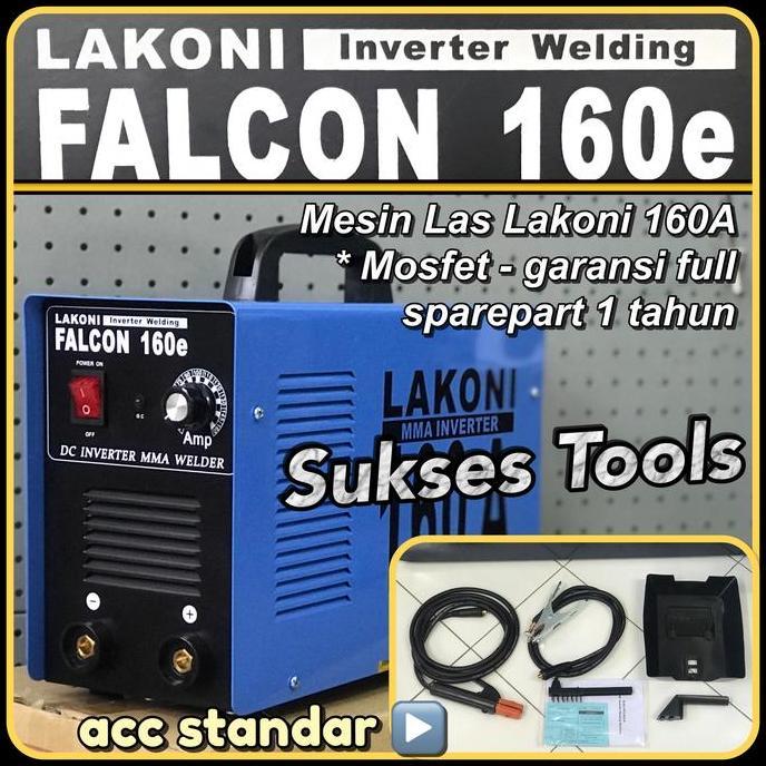 Promo Mesin Las Lakoni 160 Ampere Trafo Travo Las Falcon 160 E Cod