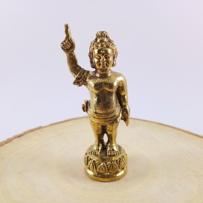 PATUNG BABY BUDDHA KUNINGAN IQB
