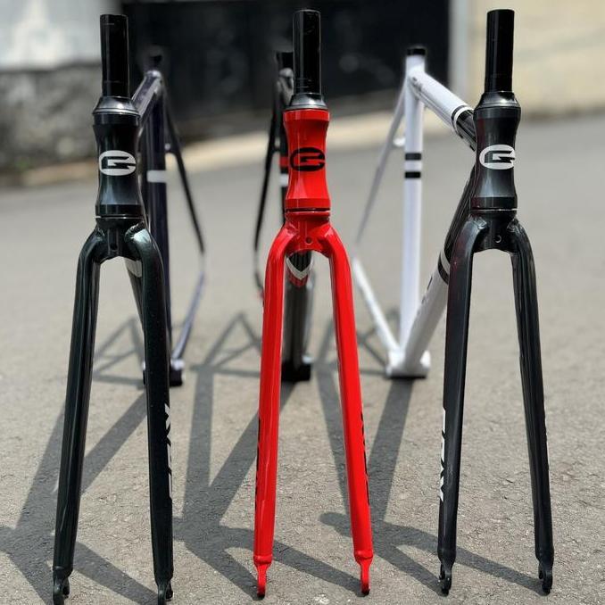 FRAMESET GRAY TEAM FIXIE ALLOY FIXED GEAR ORIGINAL DAN TERPERCAYA