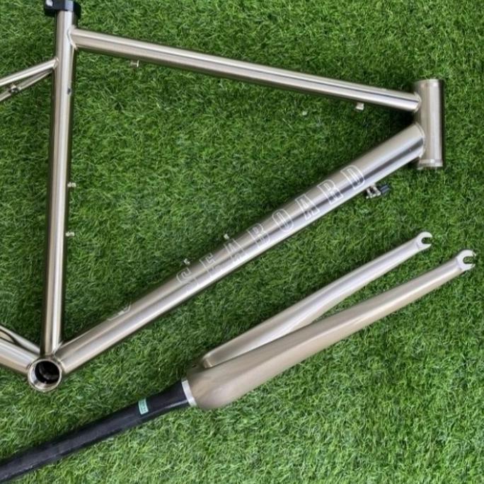 FRAME SET ROADBIKE TSUNAMI SEABOARD CR03 RB NO PINARELLO JAVA BMC TREK ORIGINAL DAN TERPERCAYA