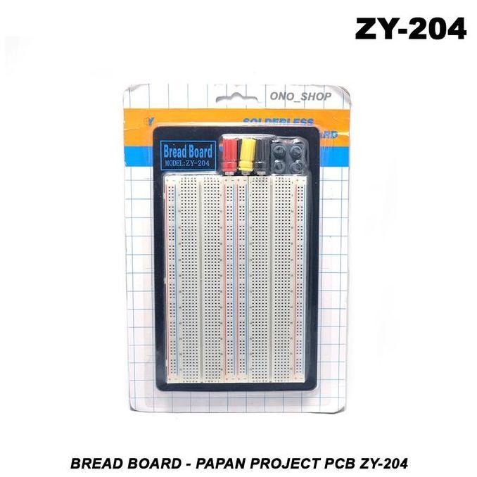 TERBARU - Bread Board - Papan Project PCB ZY-204