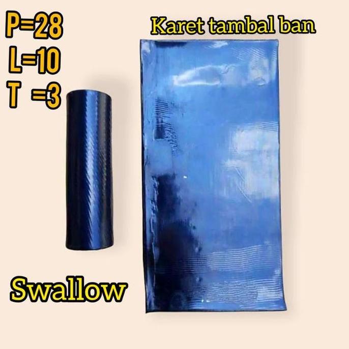 DAIKAKU Karet Tambal Ban Bakar kompon compound tambal ban Swallow Original
